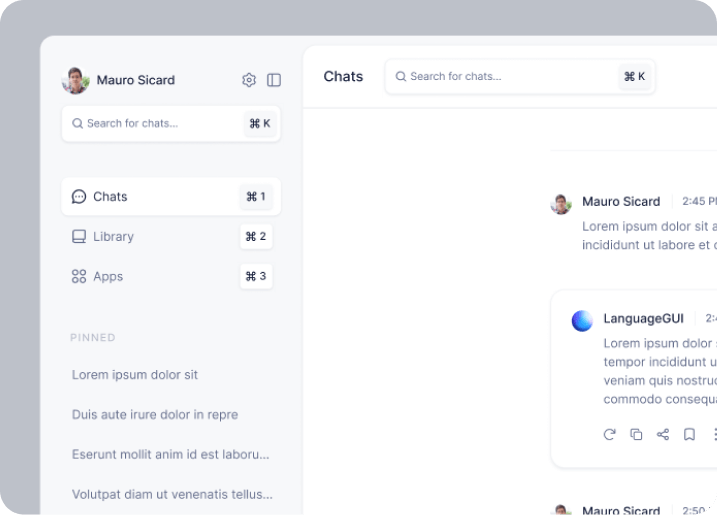 LLM and AI Design System preview 2