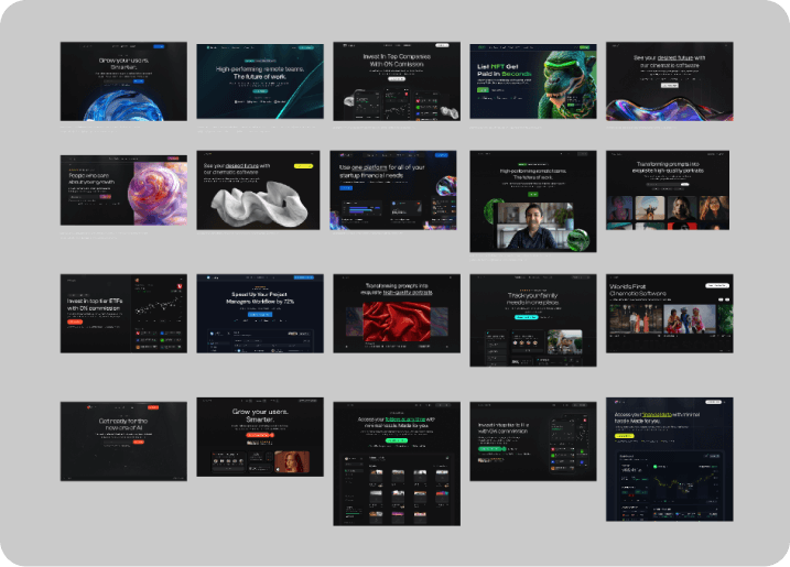 20 Stunning Hero Sections preview 2