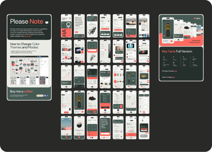 Beautiful Mobile App Template preview 2