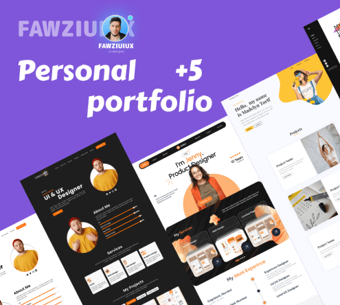 5 Portfolio Website Designs