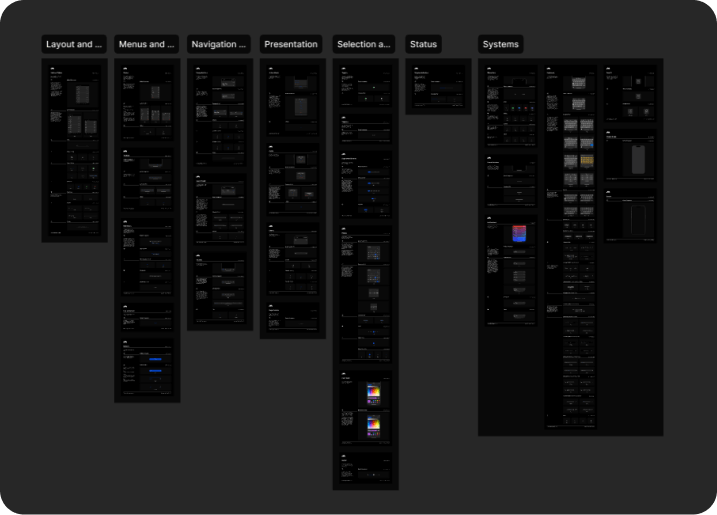 Modular Design System preview 2