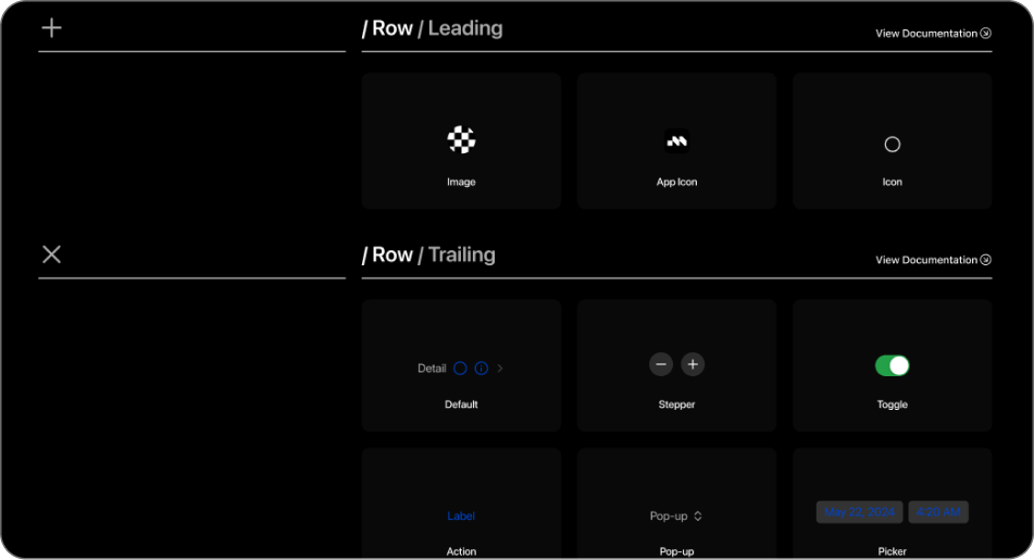 Modular Design System preview 3
