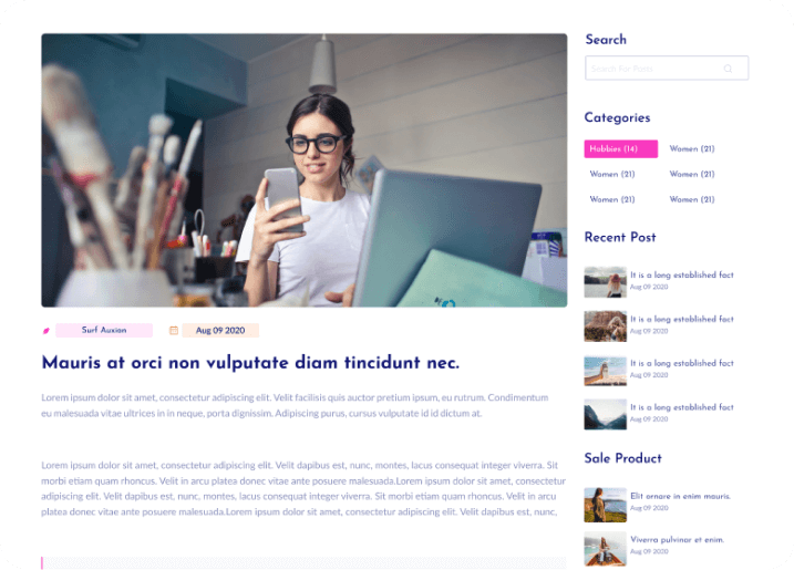Ecommerce Shop Template preview 2