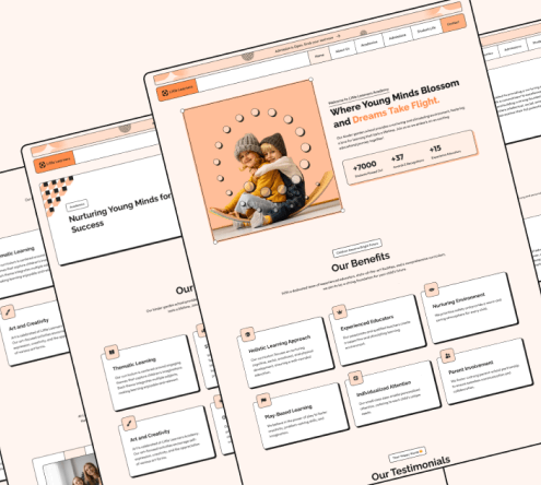 School Website Design Template