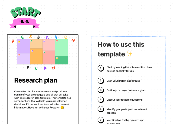 UX Research Template preview 2
