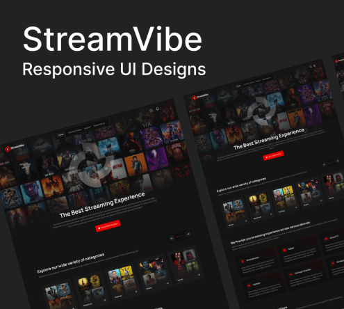 Video Streaming Website Template