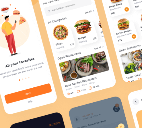 Food Delivery App Template