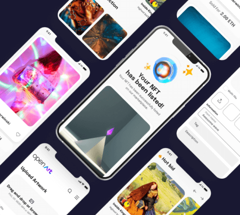 NFT Mobile App Template