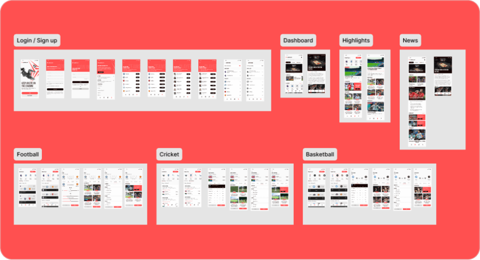 Sports Streaming App preview 3