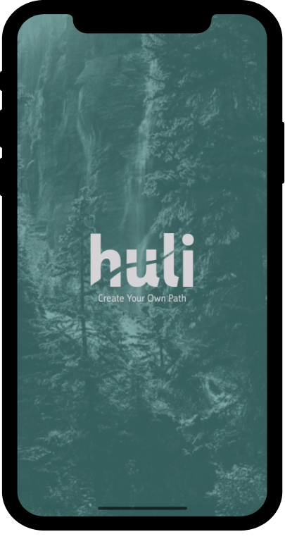 Huli app iphone mockup