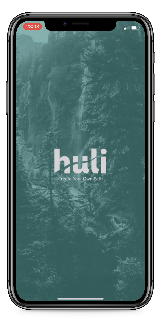 Huli app iphone mockup