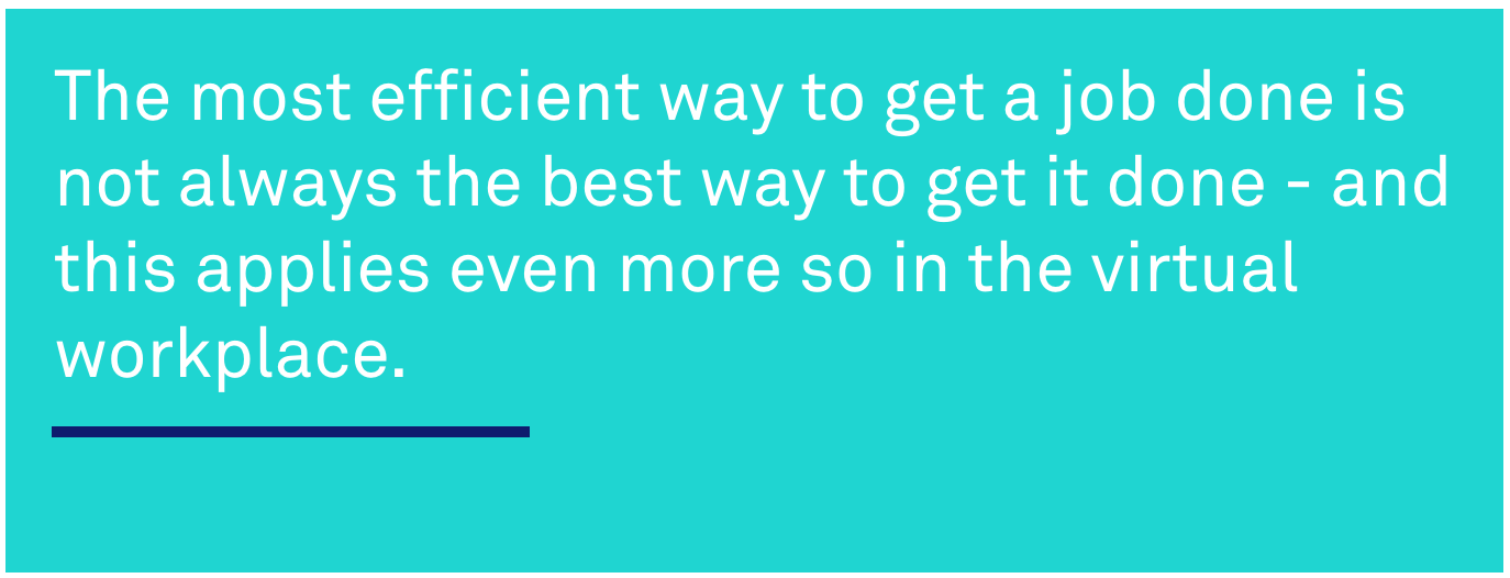 Virtual workplace quote
