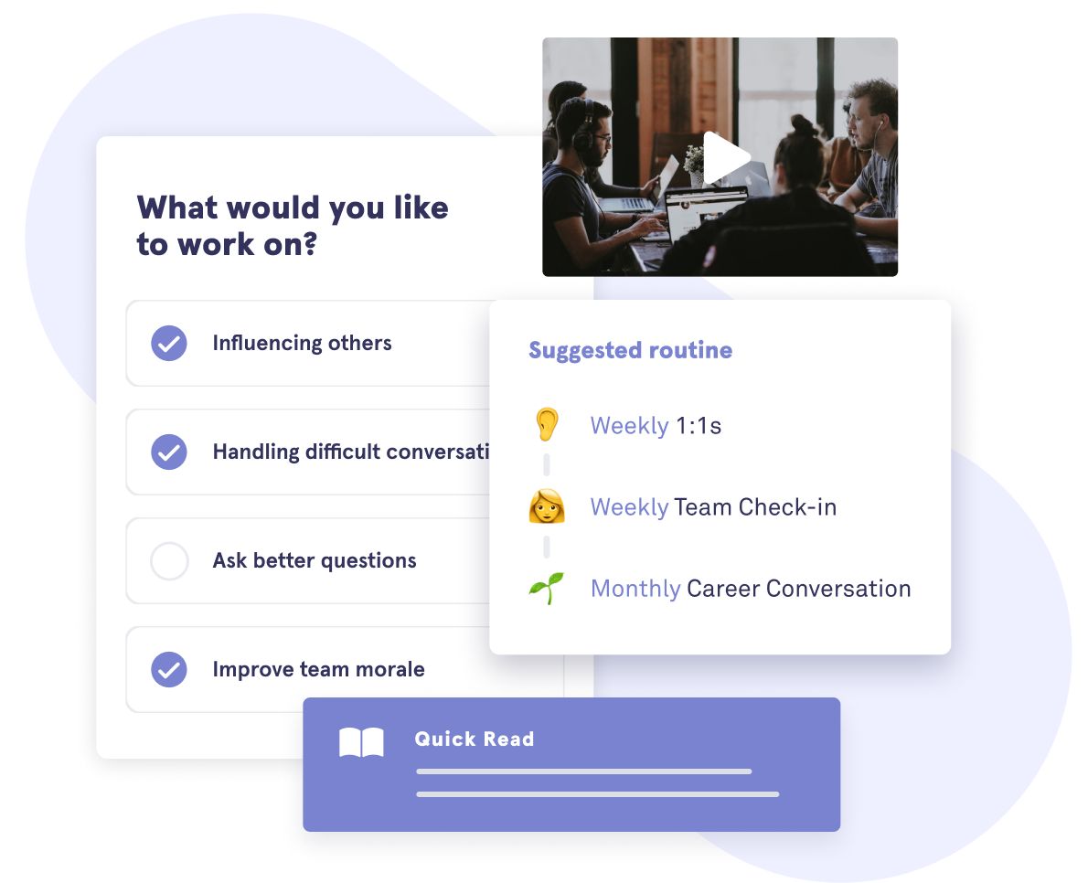 Illustration of Saberr's development conversation's feature