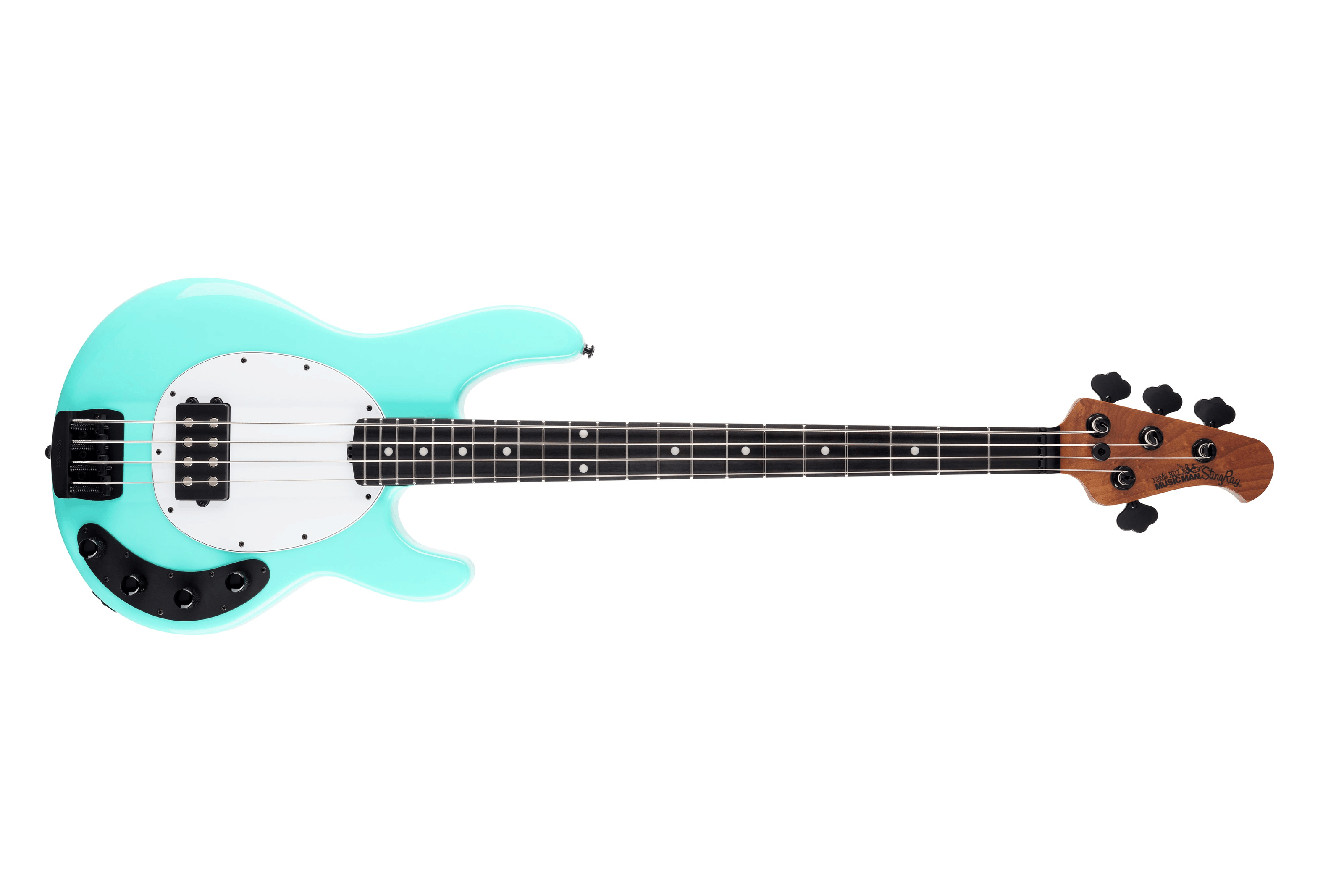 Music Man StingRAY Special 4 H Roasted Maple/Ebony Cruz Teal. 