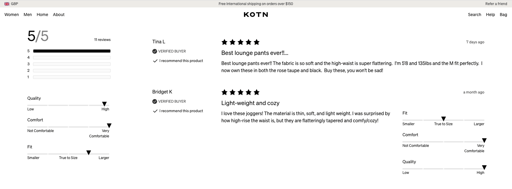 Kotn reviews