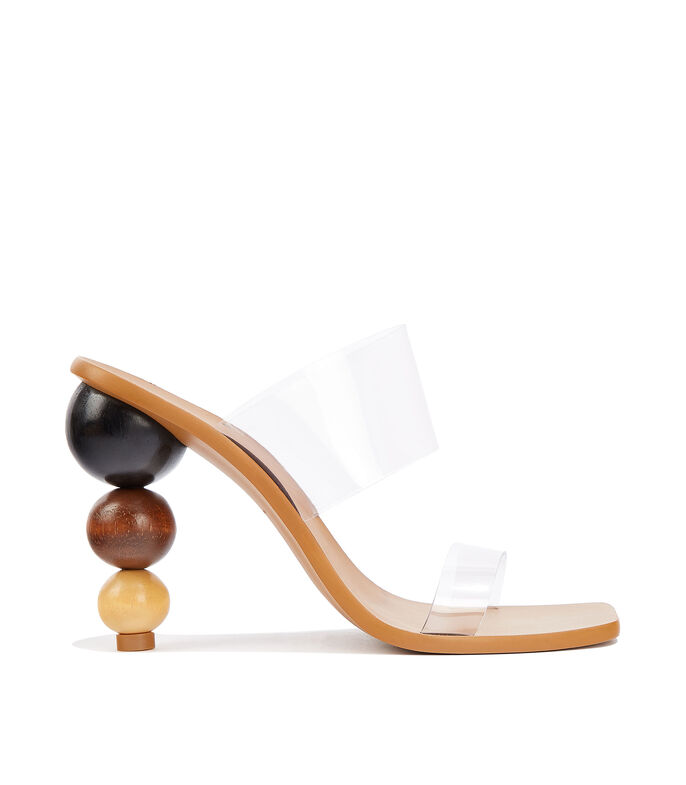 El Libro Amarillo - Sandalias con tacón alto estilo slip on Mujer CULT GAIA