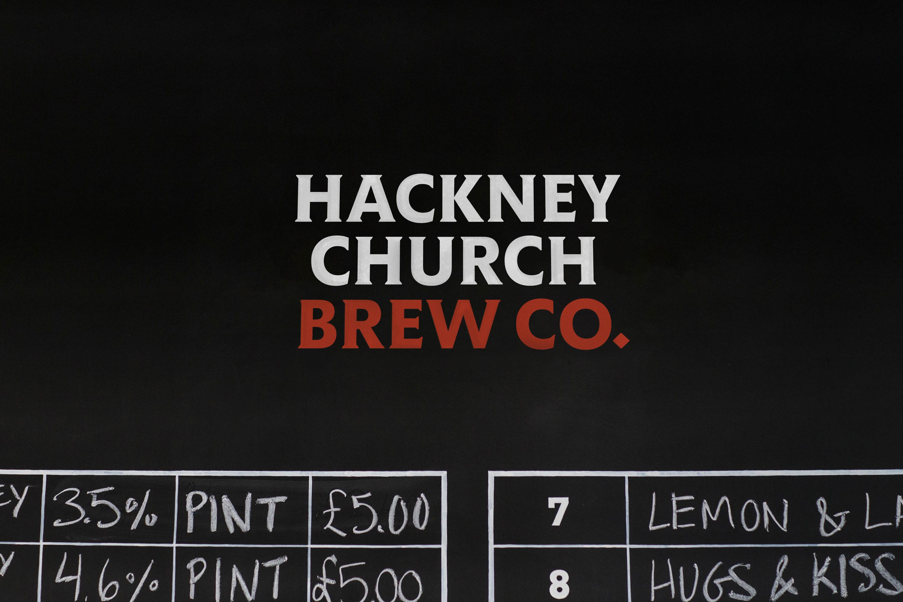 Hackney Church Brew Co. IDENTITY Design An independent creative agency