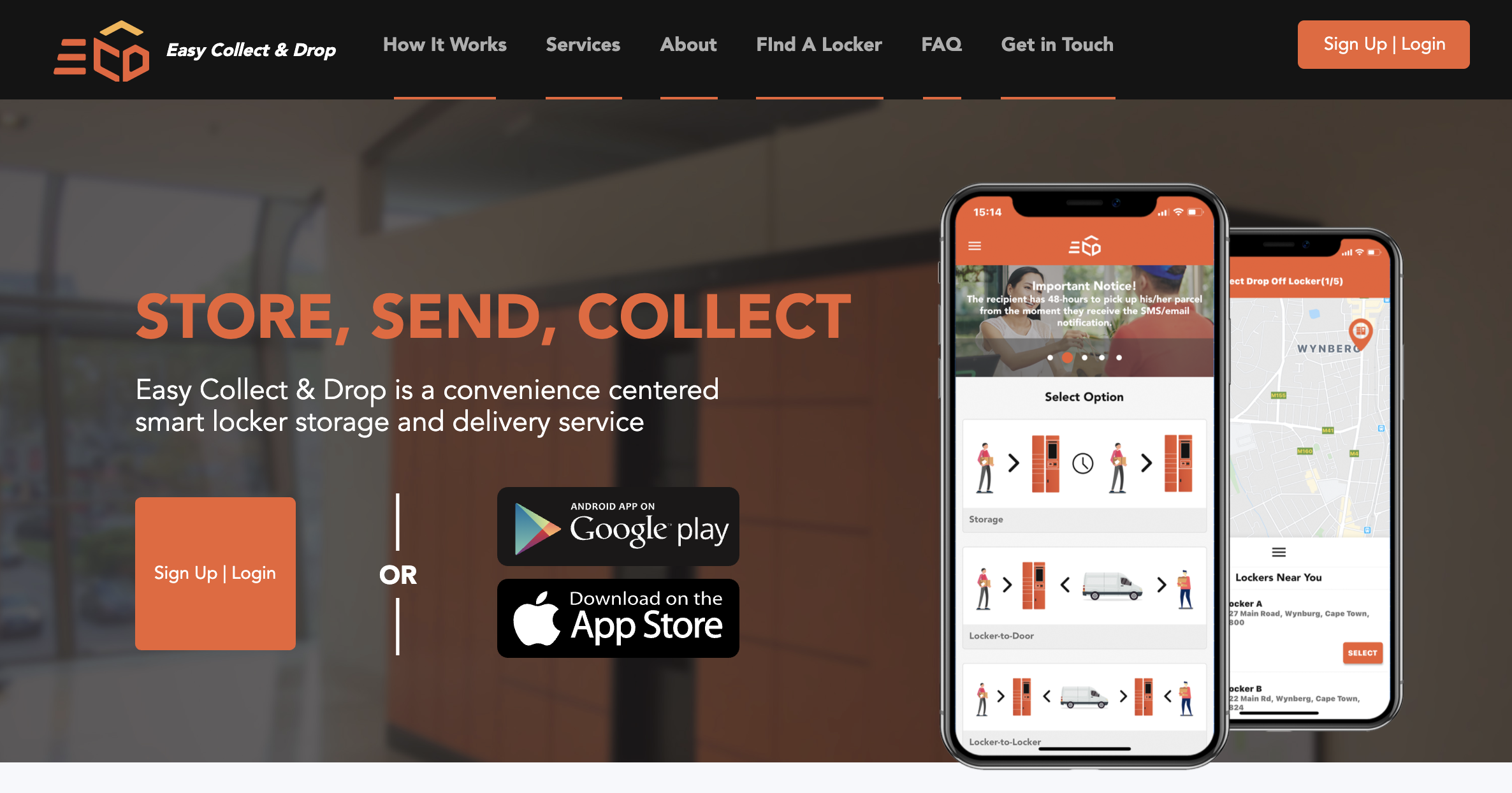 ECD Smart locker official website