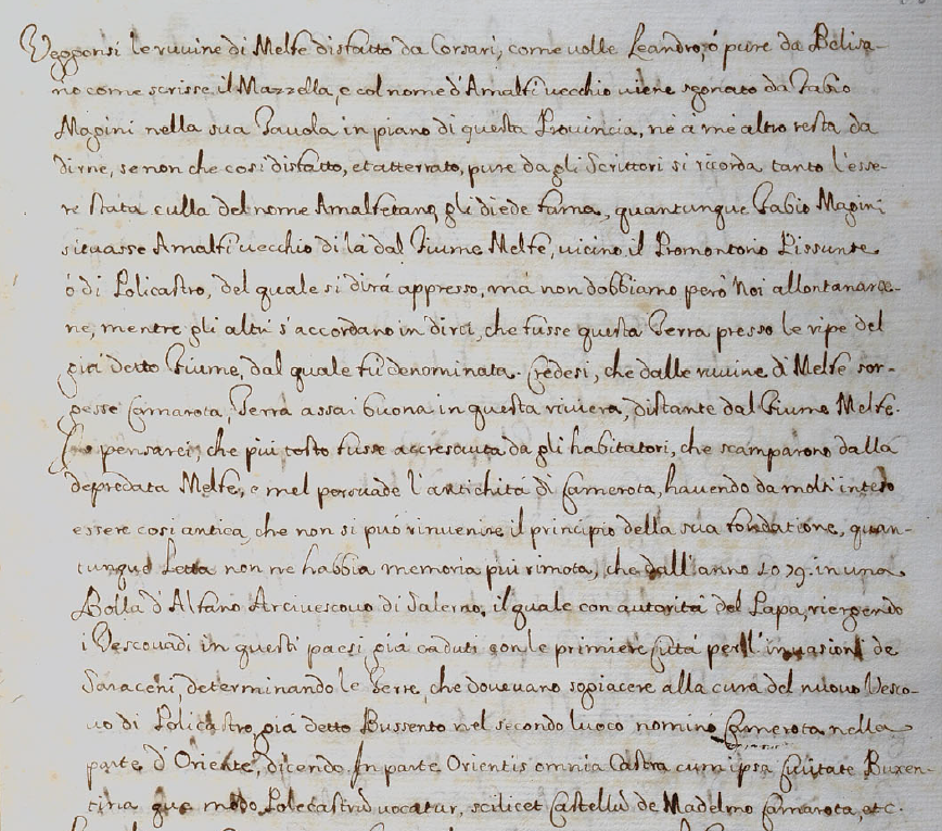 Mannelli, p. 46v, su Molpa ancora e Amalfi