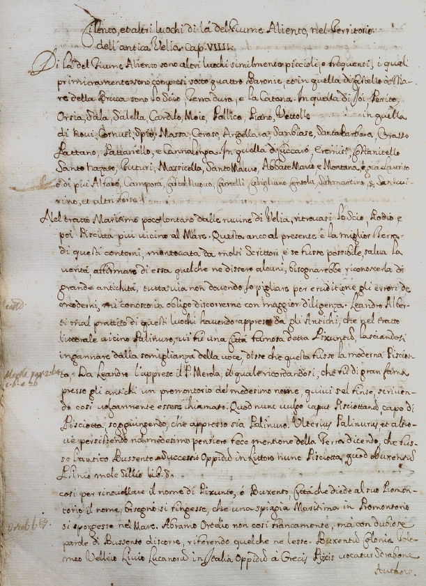 Mannelli, su Pisciotta, p. 41r