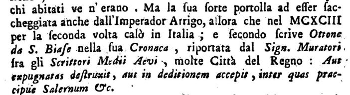 Antonini, p. 375, parla di Federico Barbarossa