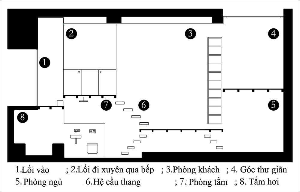 Mẫu thiết kế căn hộ.