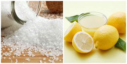 làm đẹp răng tự nhiên bằng chanh và muối biển