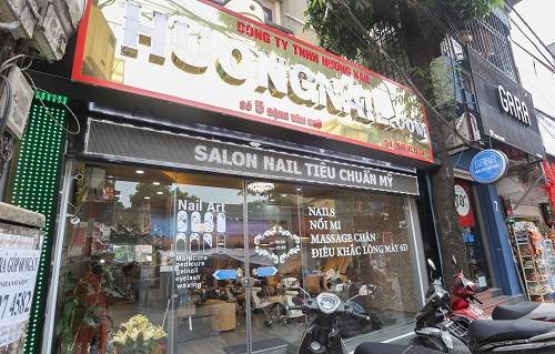 Hương Nail - tiệm nail đẹp ở thủ đô Hà Nội