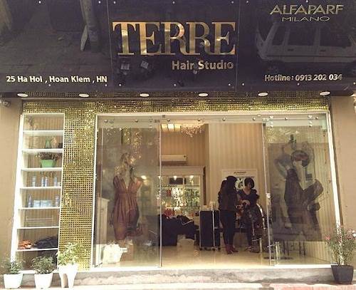 Tiệm tóc nổi tiếng ở Hà Nội – Salon Terre