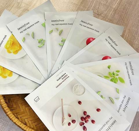 Mặt nạ giấy Innisfree It's Real Squeeze Mask - Hàn Quốc