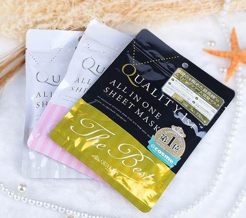 Quality 1st All in one Quality First Mask – mặt nạ giấy tốt nhất Nhật Bản