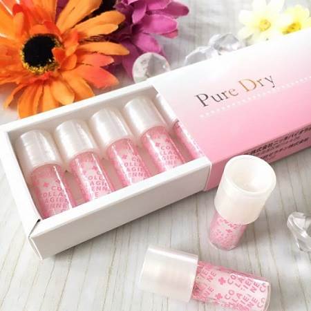 Pure dry collagen