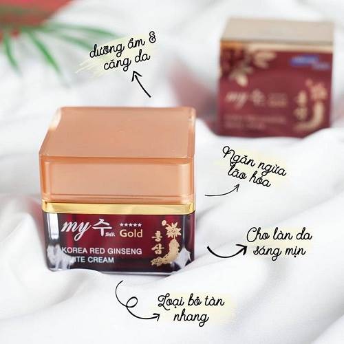 korea red ginseng white cream - chăm sóc làn da khỏe đẹp