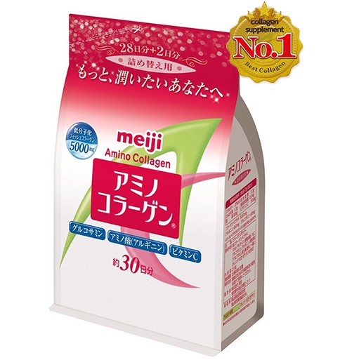review meiji amino collagen 5000mg 1