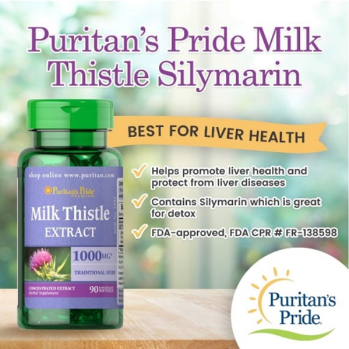 review vien bo gan milk thistle extract co tot khong 1