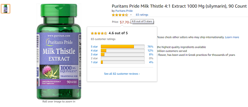 review vien bo gan milk thistle extract co tot khong 2
