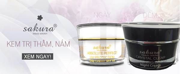 kem trị nám tàn nhang Sakura
