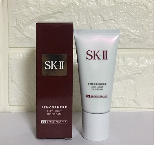 skii atmosphere airy light uv cream lọ 30g