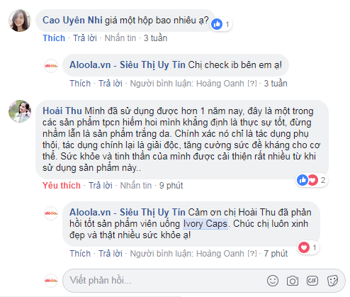 đánh giá từ người dùng Việt