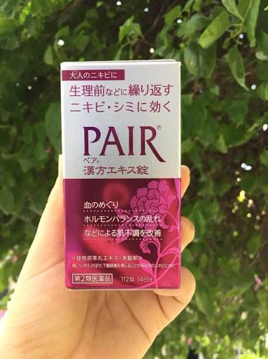 Review viên uống trị mụn Pair có tốt không