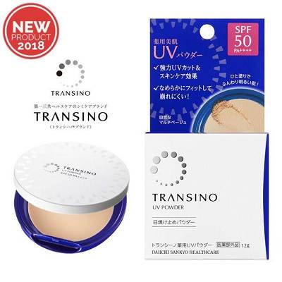 Phấn phủ Transino UV Powder SPF50 PA++++ có tốt không