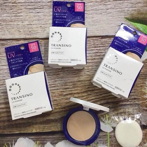Phấn phủ Transino UV Powder SPF50 PA++++ có tốt không