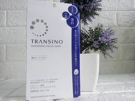 mat na transino whitening facial mask 5