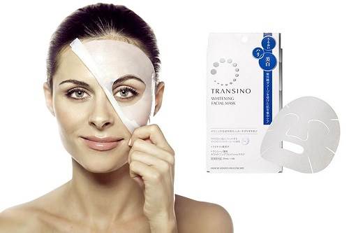 Mặt nạ trắng da Transino whitening Facial Mask