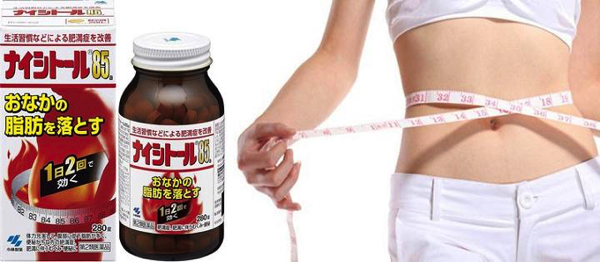 Sản phẩm viên giảm béo bụng của Nhật Bản tác động tích cực đến vùng bụng