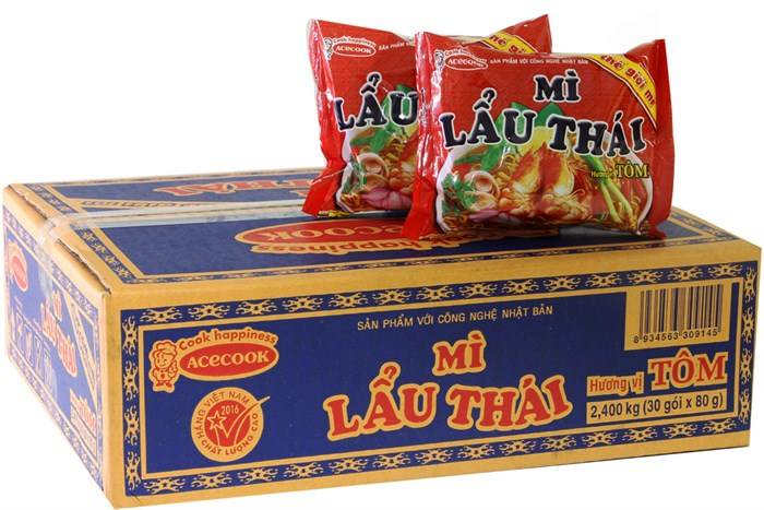 10 thương hiệu mì ăn liền