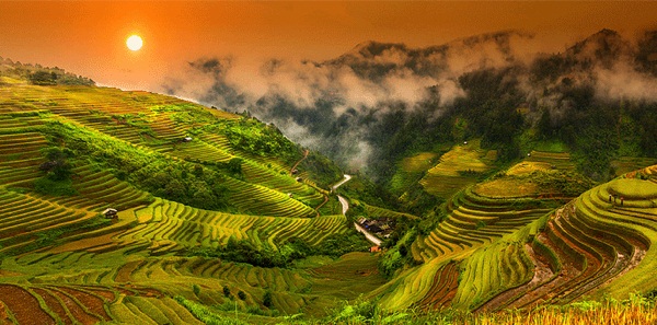 mù căng chải - địa điểm du lịch yên bái