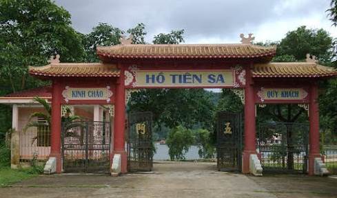 hồ tiên sa - điểm du lịch ở ba vì
