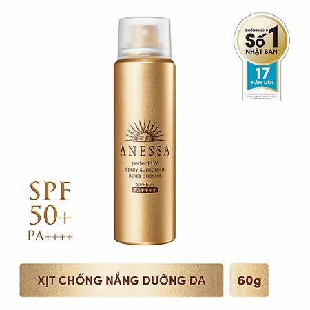 Xịt chống nắng dưỡng da Anessa Nhật Bản