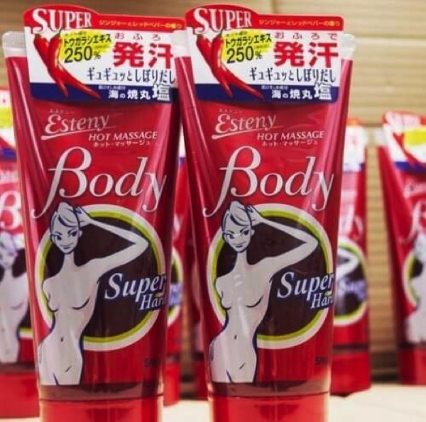 Esteny Body Hot Massage Gel giúp kích thích đốt mỡ, thải mỡ qua đường mồ hôi và nước tiểu đồng thời ngăn ngừa mỡ nạp vào cơ thể